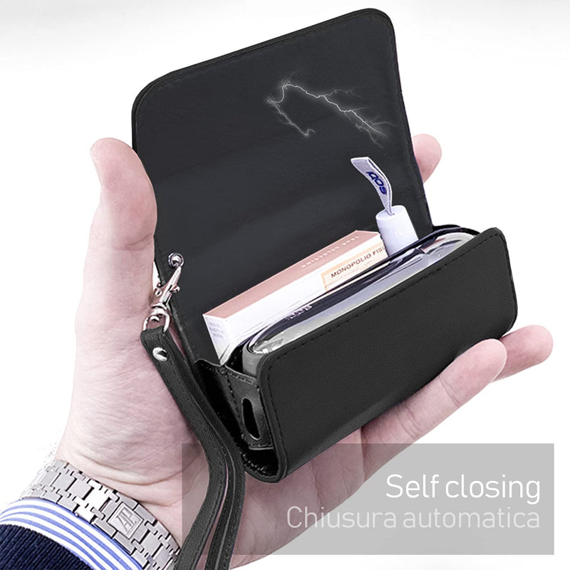 Custodia in Eco-Pelle - Nero - Cable Technologies
