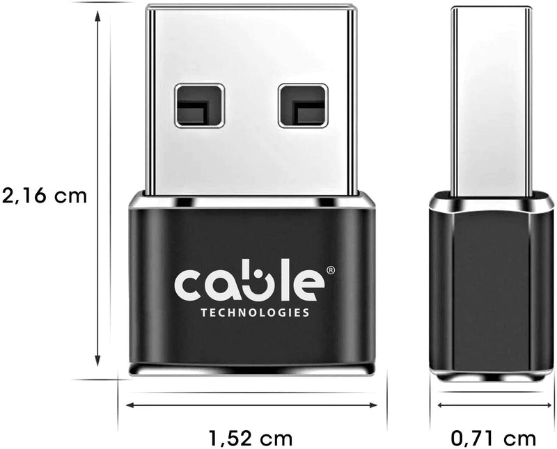 Adattatore da USB-C Femmina a USB Maschio - Cable Technologies