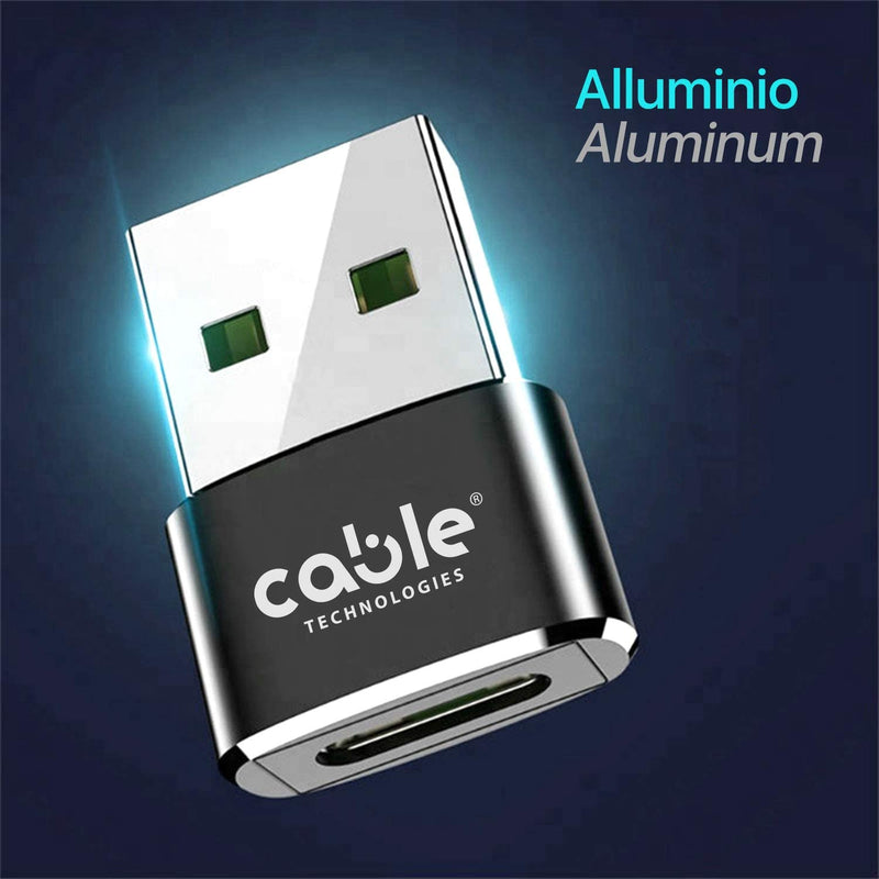 Adattatore da USB-C Femmina a USB Maschio - Cable Technologies