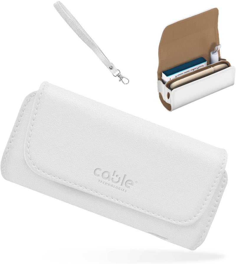 Custodia in Eco-Pelle - Bianco - Cable Technologies