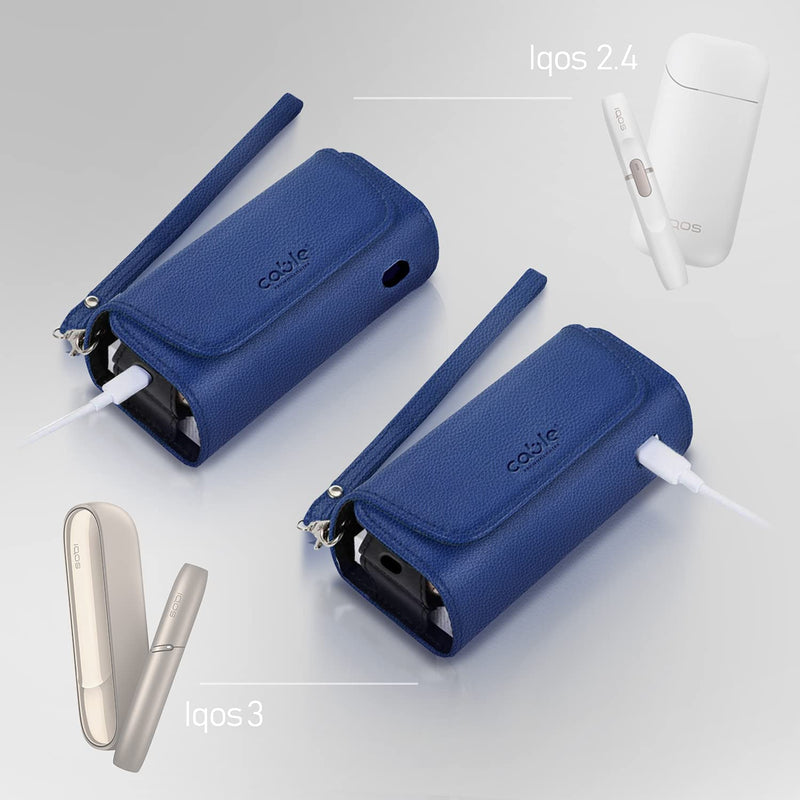 Custodia in Eco-Pelle - Blu - Cable Technologies