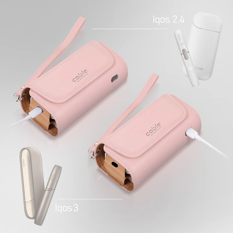 Custodia in Eco-Pelle - Rosa - Cable Technologies