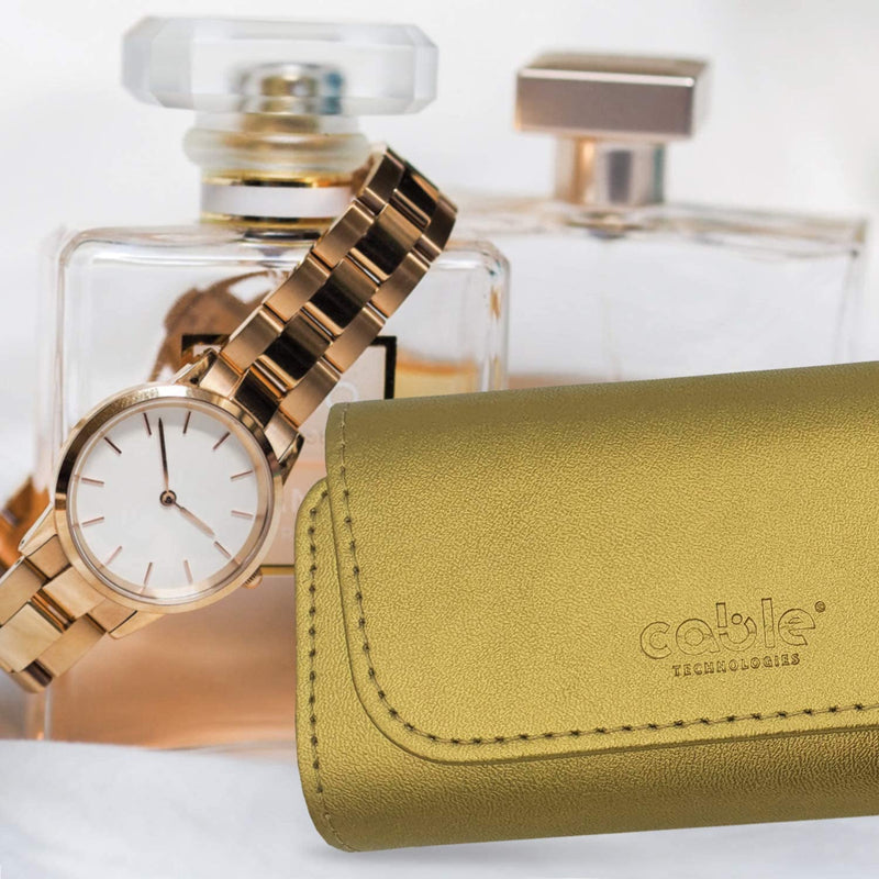 Custodia in Eco-Pelle - Oro Luxury - Cable Technologies