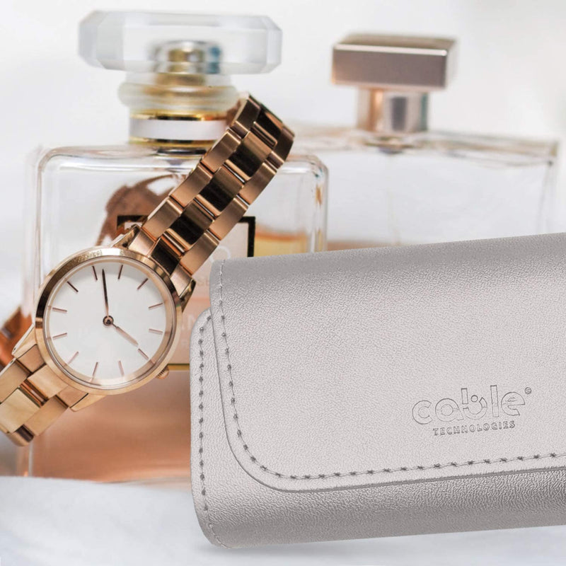 Custodia in Eco-Pelle - Argento Luxury - Cable Technologies