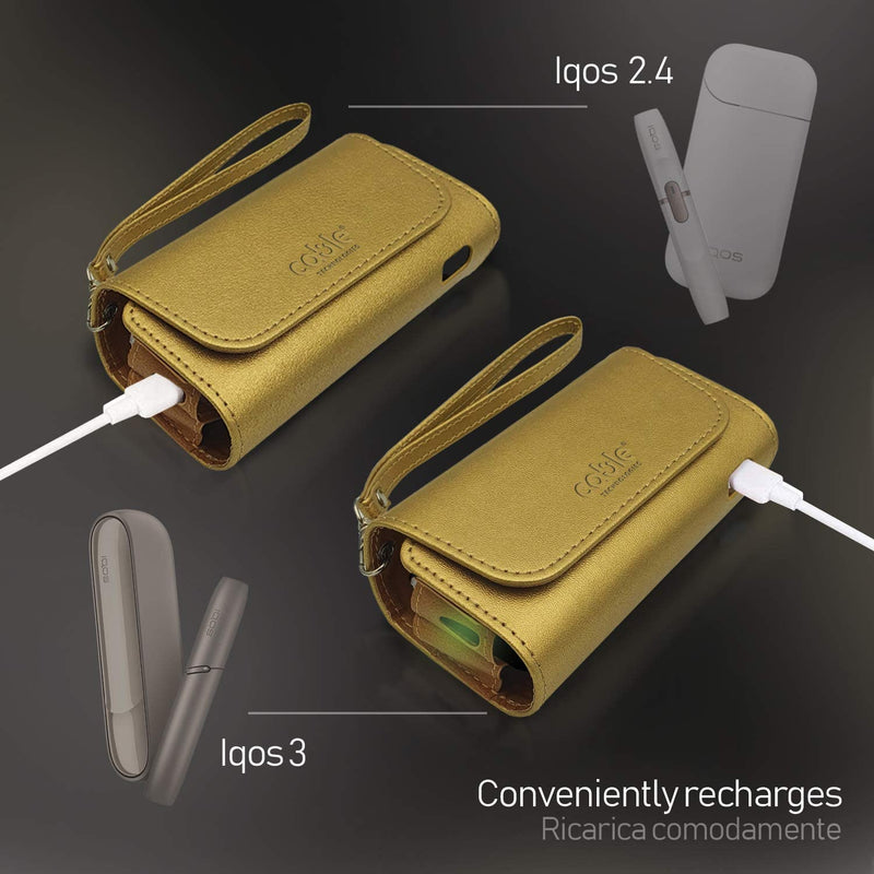 Custodia in Eco-Pelle - Oro Luxury - Cable Technologies