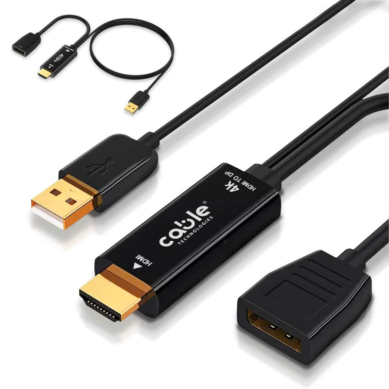 Adattatore da HDMI a DisplayPort 4K