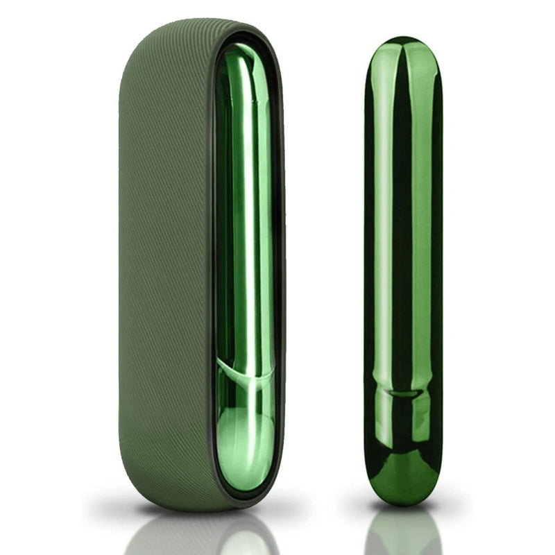 Cover Dark Green + frontalino IQOS® ILUMA – Cable Technologies