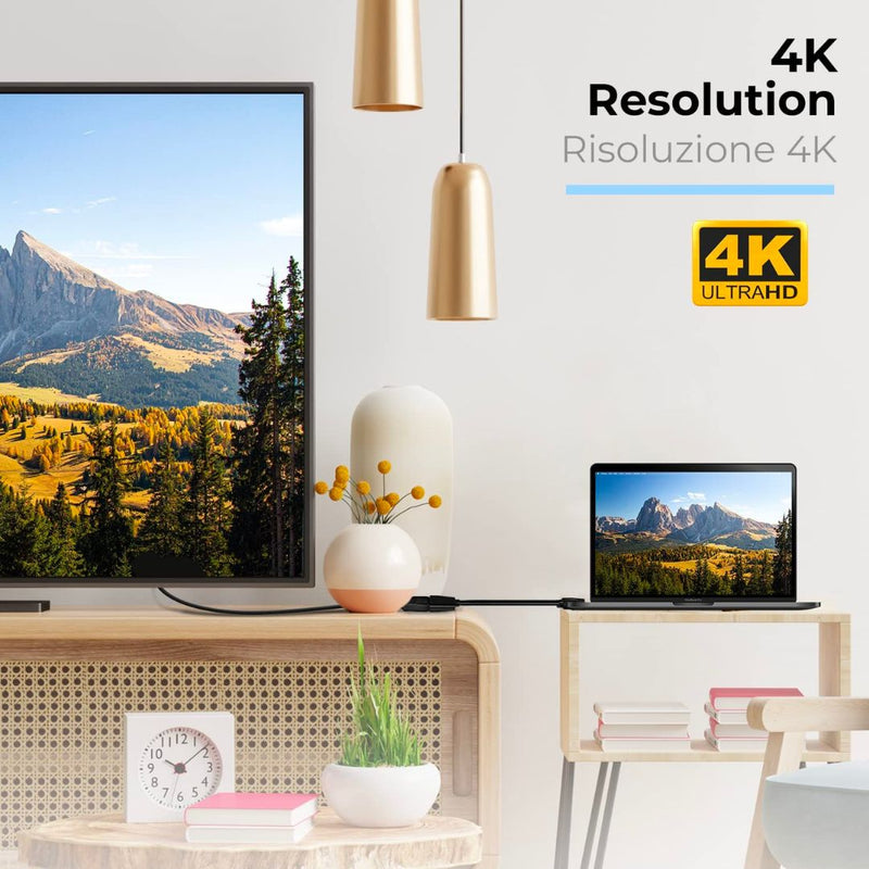 Adattatore da HDMI a DisplayPort 4K