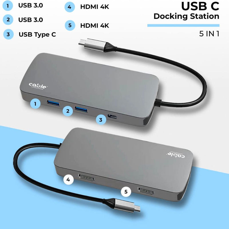 HUB USB-C 5 in 1