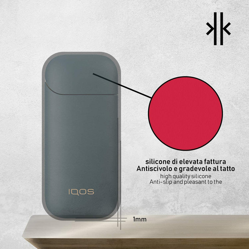 kwmobile Etui, Hülle 3in1 für IQOS 2.4 / 2.4 Plus Pocket Charger