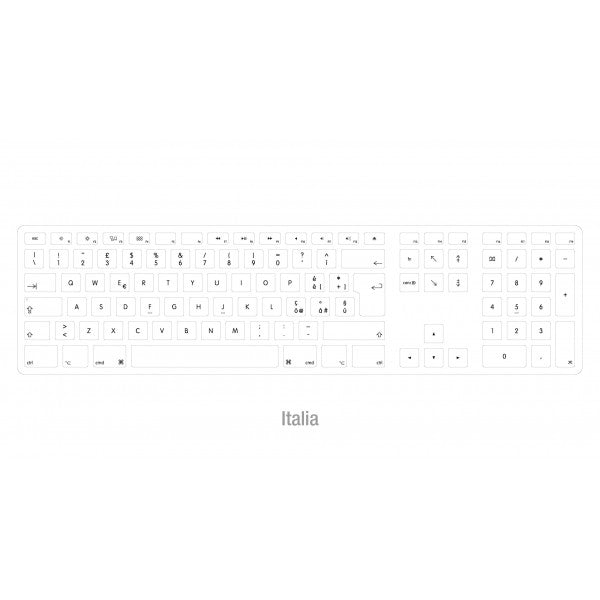 Wired Aluminum RGB Backlit Keyboard Silver - Cable Technologies