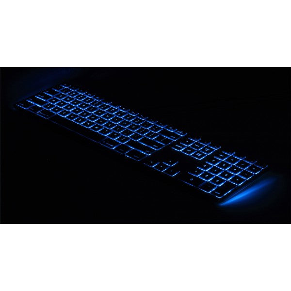Wired Aluminum RGB Backlit Keyboard Silver - Cable Technologies