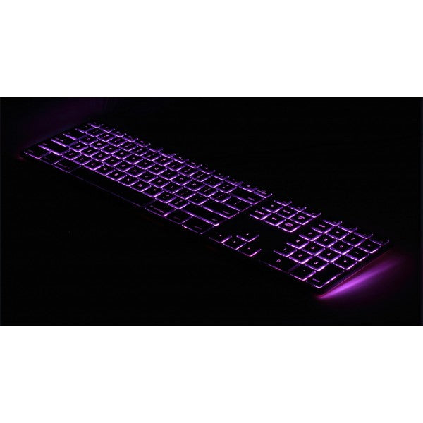 Wired Aluminum RGB Backlit Keyboard Silver - Cable Technologies