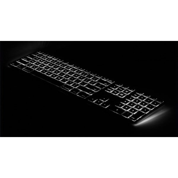 Wired Aluminum RGB Backlit Keyboard Silver - Cable Technologies