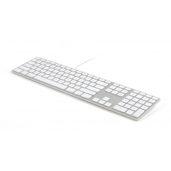 Wired Aluminum RGB Backlit Keyboard Silver - Cable Technologies