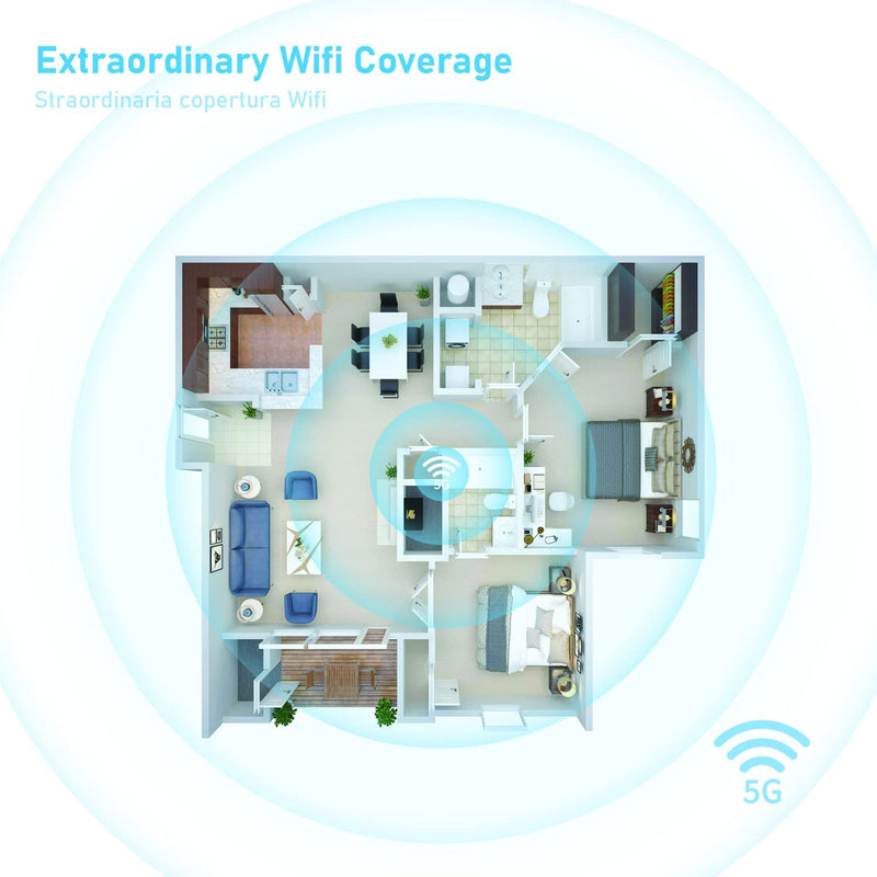 Antenna Dongle Wi-Fi 2.4 GHz