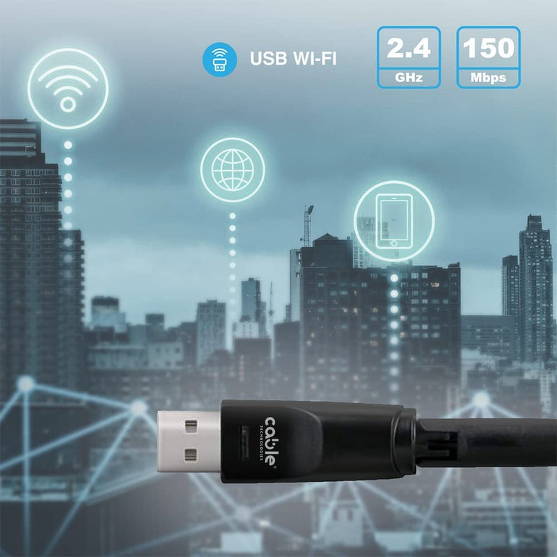Antenna Dongle Wi-Fi 2.4 GHz