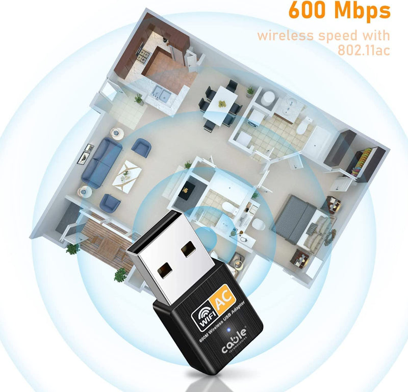 Antenna Dongle Wi-Fi Dual Band 2.4 GHz e 5 GHz